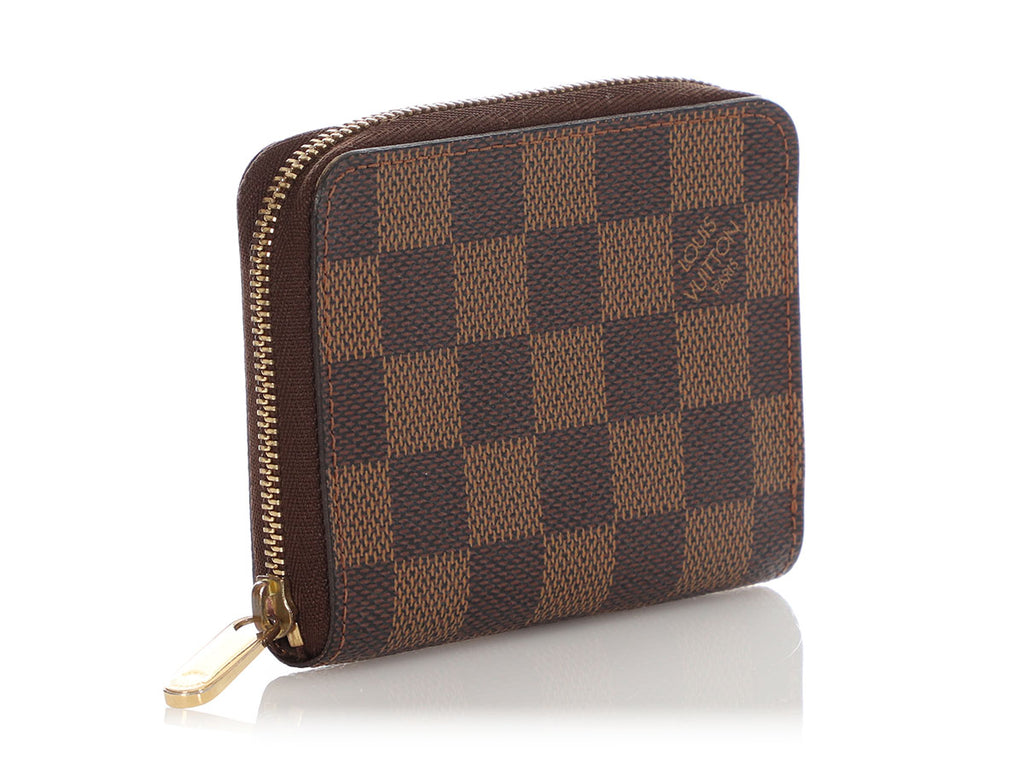 Louis Vuitton Damier Ebène Zippy Coin Purse