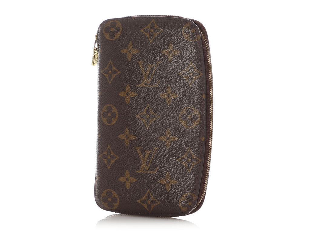 Louis Vuitton Monogram Geode Organizer Zippy Wallet