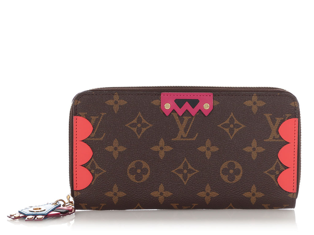 Louis Vuitton LE Flamingo Monogram Totem Zippy Wallet