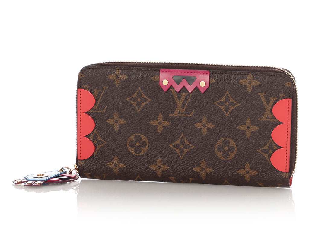 Louis Vuitton LE Flamingo Monogram Totem Zippy Wallet