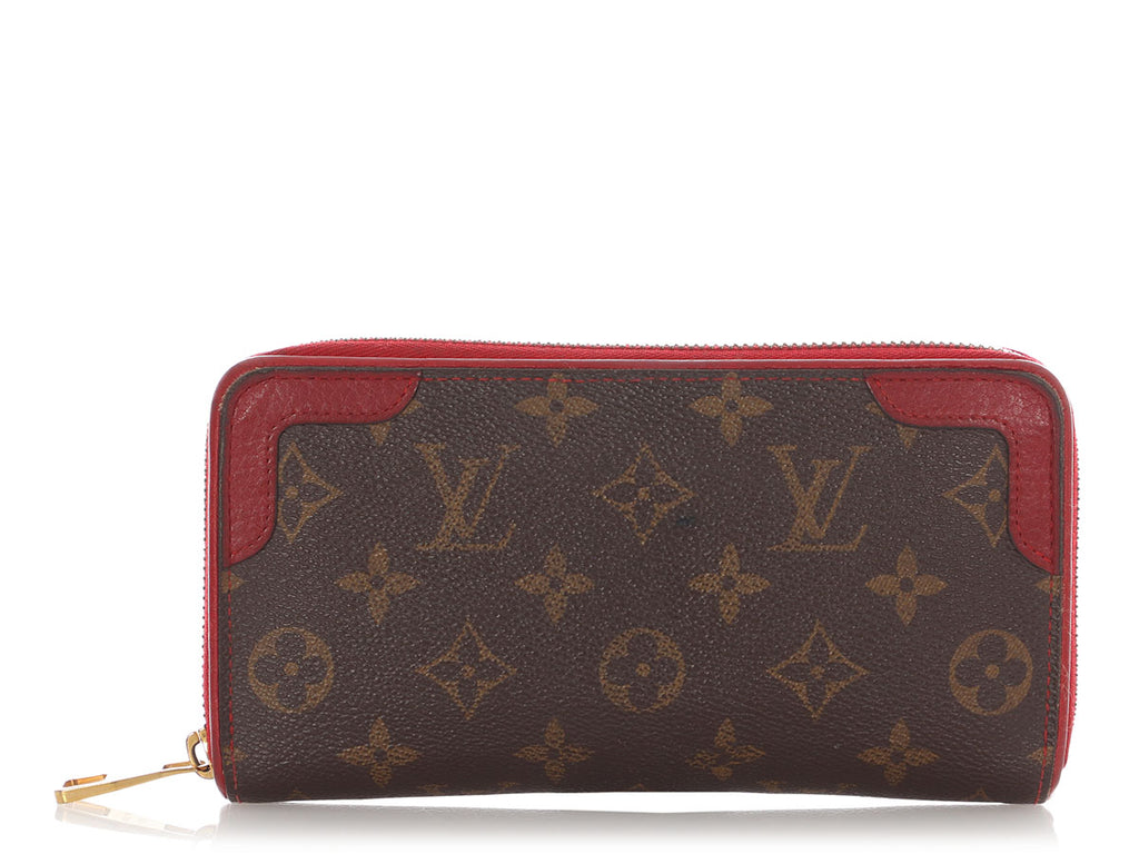 Louis Vuitton Monogram Retiro Zippy Wallet