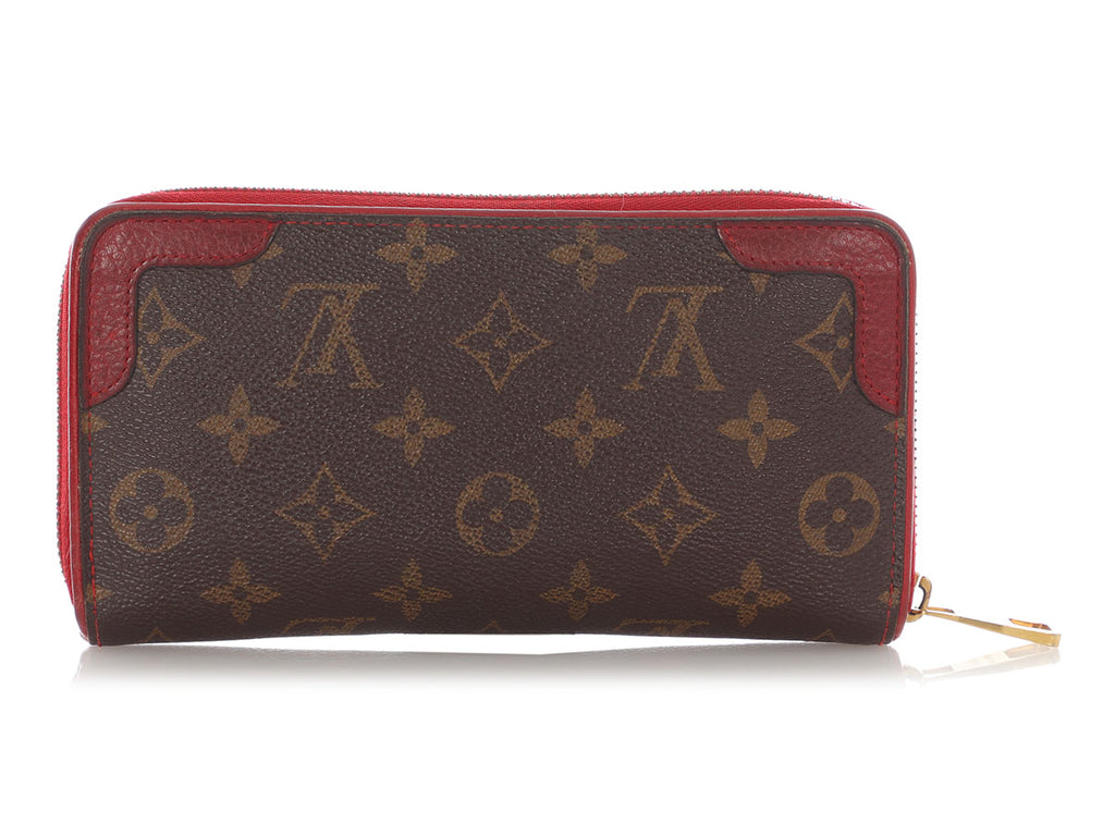 Louis Vuitton Monogram Retiro Zippy Wallet