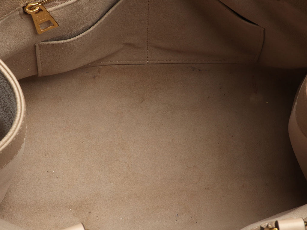 Louis Vuitton Beige Monogram Empreinte Onthego MM