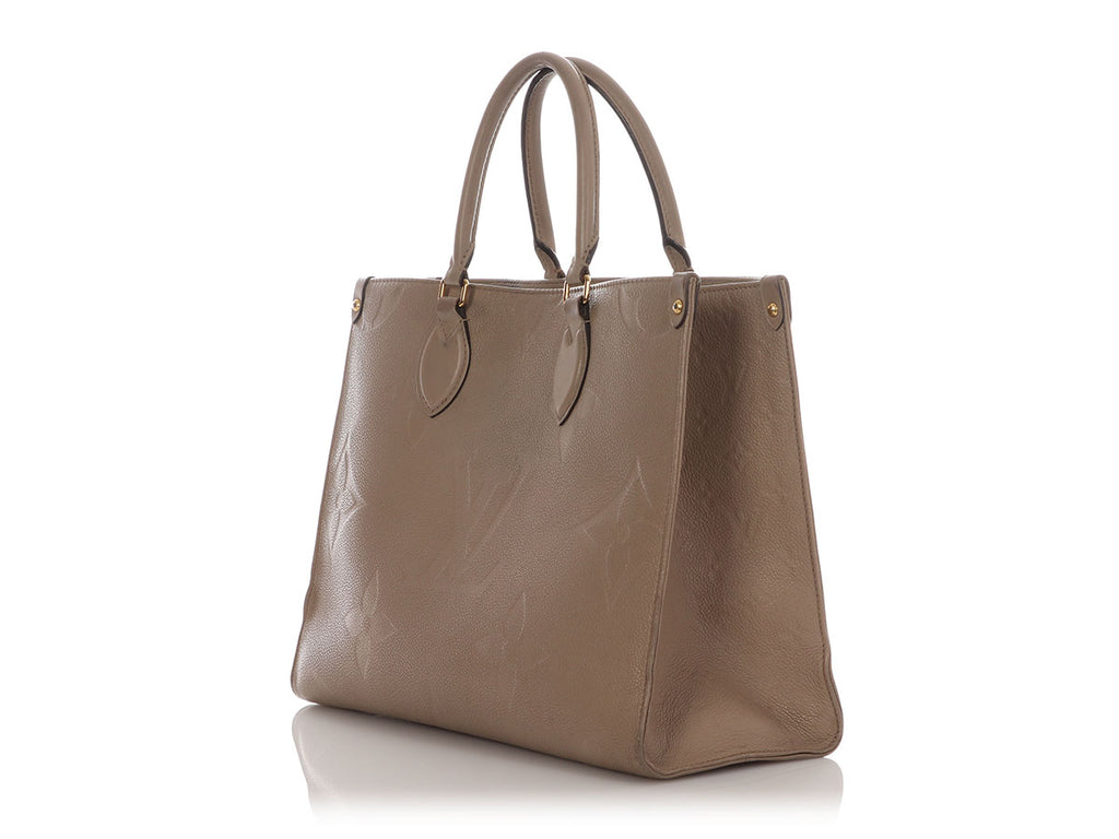 Louis Vuitton Beige Monogram Empreinte Onthego MM