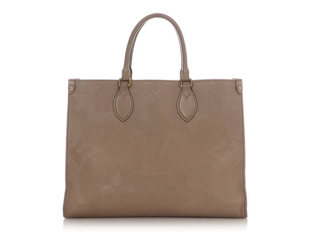 Louis Vuitton Beige Monogram Empreinte Onthego MM