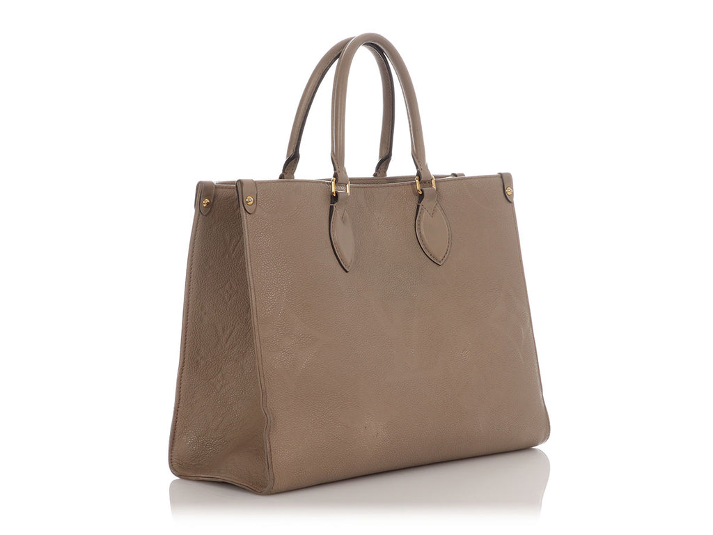 Louis Vuitton Beige Monogram Empreinte Onthego MM