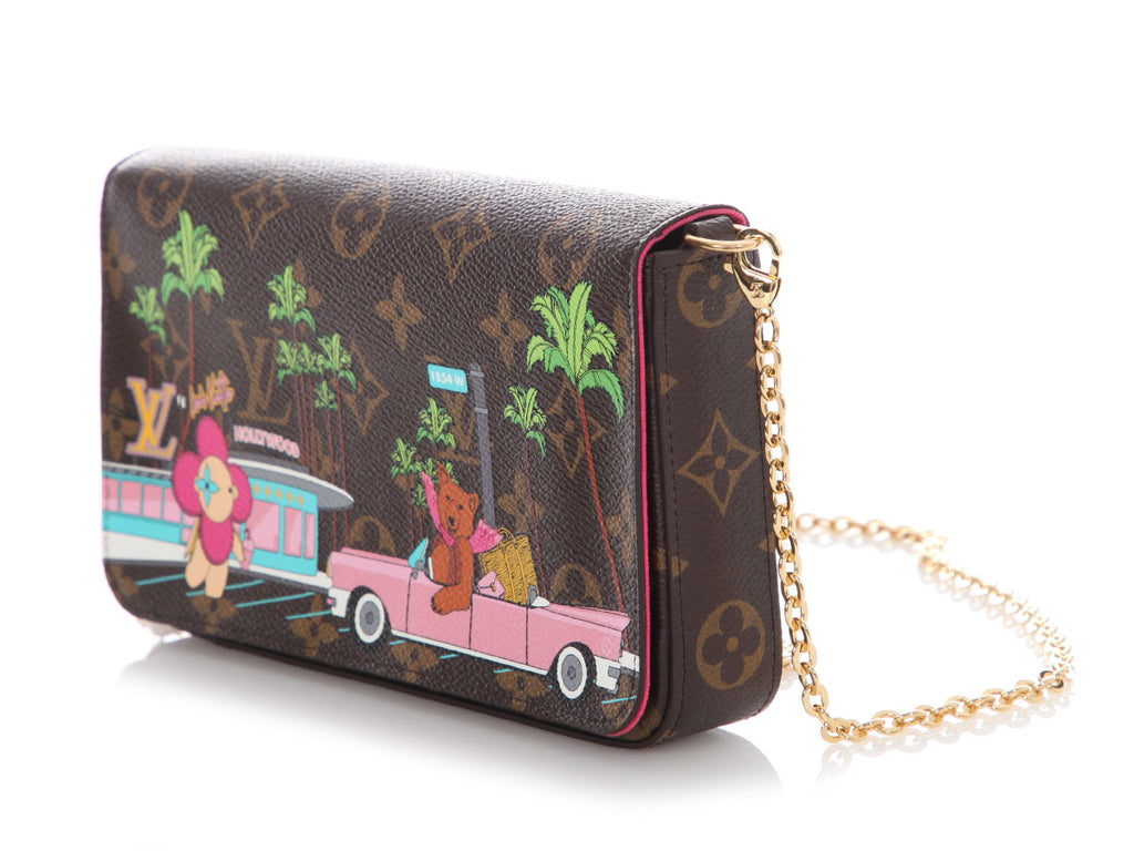 Louis Vuitton 2021 Monogram Christmas Animation Hollywood Félicie Pochette