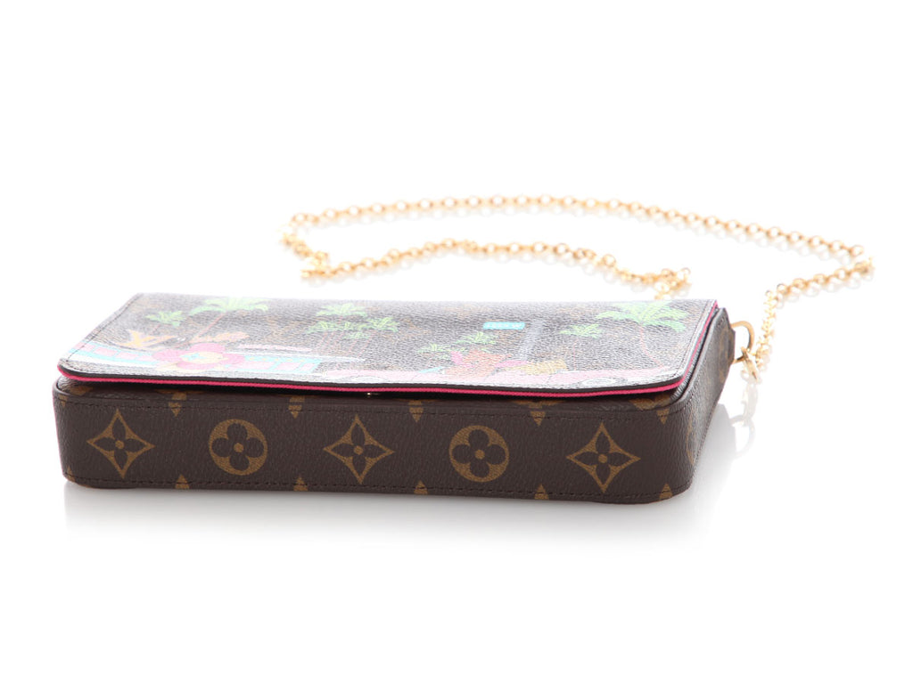 Louis Vuitton 2021 Monogram Christmas Animation Hollywood Félicie Pochette