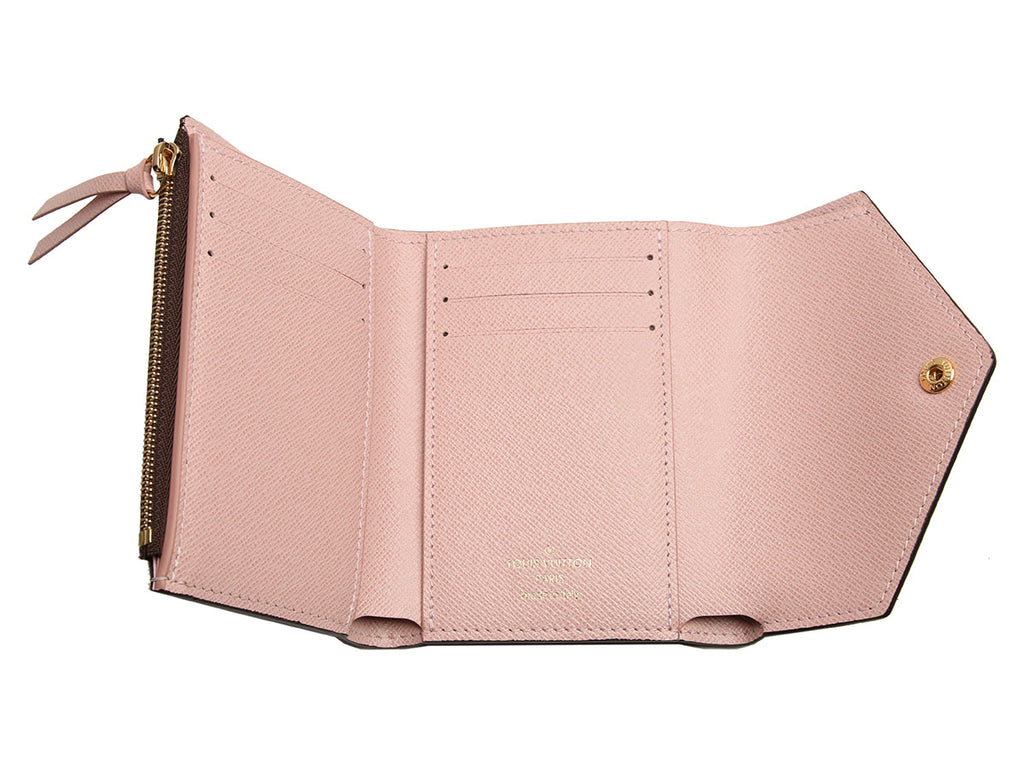 Louis Vuitton Monogram and Rose Ballerine Victoria Wallet