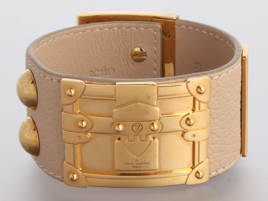 Louis Vuitton Beige So LV Cuff