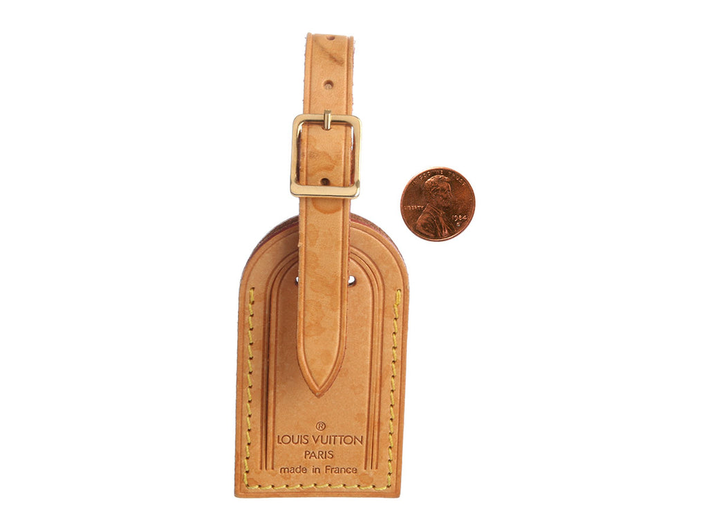 Louis Vuitton Vachetta Luggage Tag