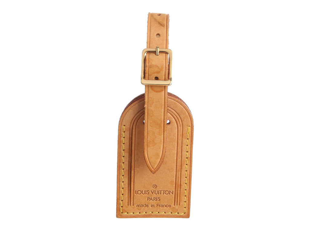 Louis Vuitton Vachetta Luggage Tag