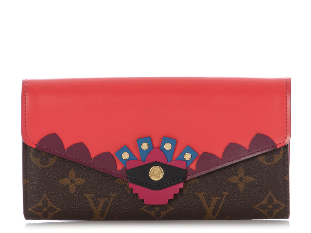 Louis Vuitton Monogram Totem Sarah Wallet
