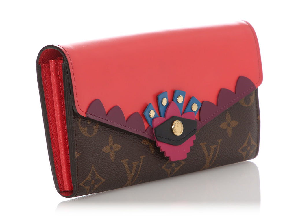 Louis Vuitton Monogram Totem Sarah Wallet