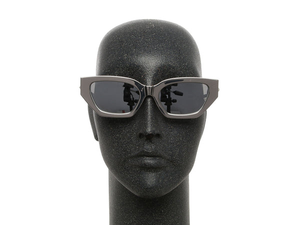 Louis Vuitton LE Silver and White LV Edge Sunglasses