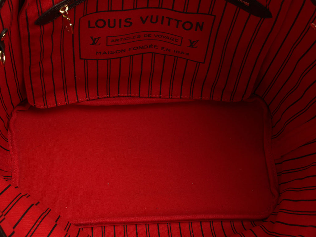 Louis Vuitton Damier Ebène Neverfull MM