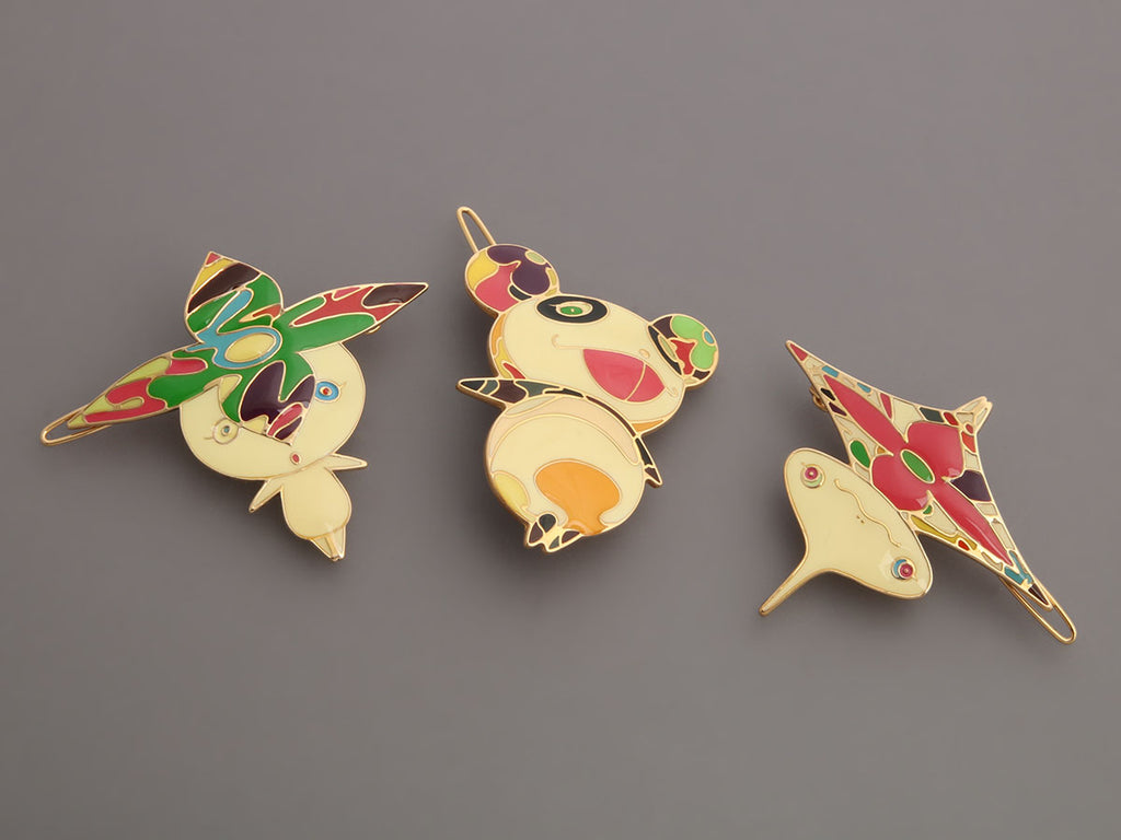 Louis Vuitton Murakami Hair Pin Set