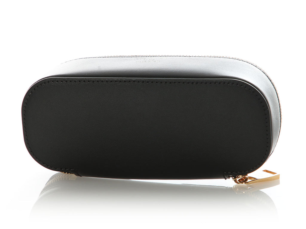Louis Vuitton Monogram and Black Leather Sunglasses Pouch GM