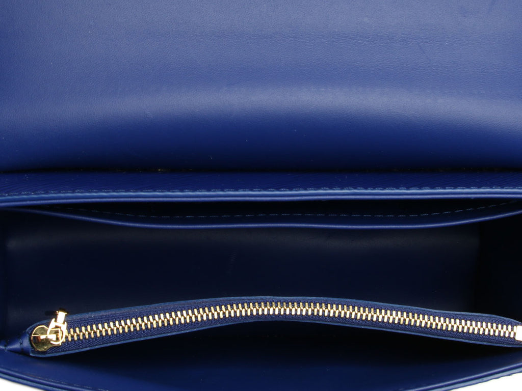 Louis Vuitton Blue Epi Enamel Twist MM
