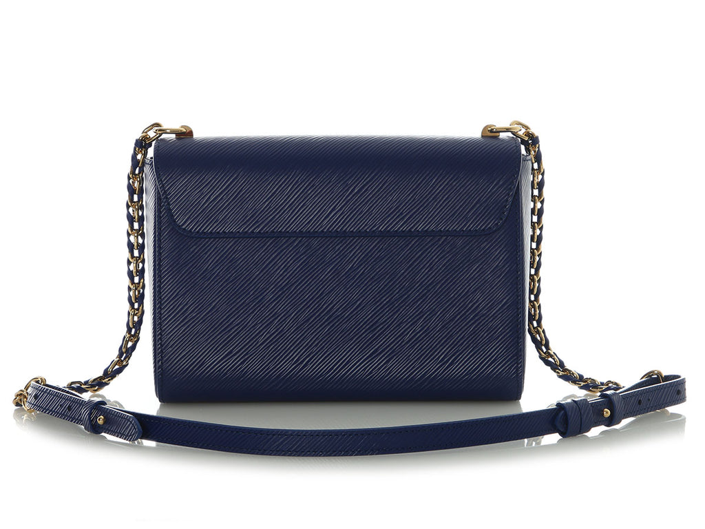 Louis Vuitton Blue Epi Enamel Twist MM