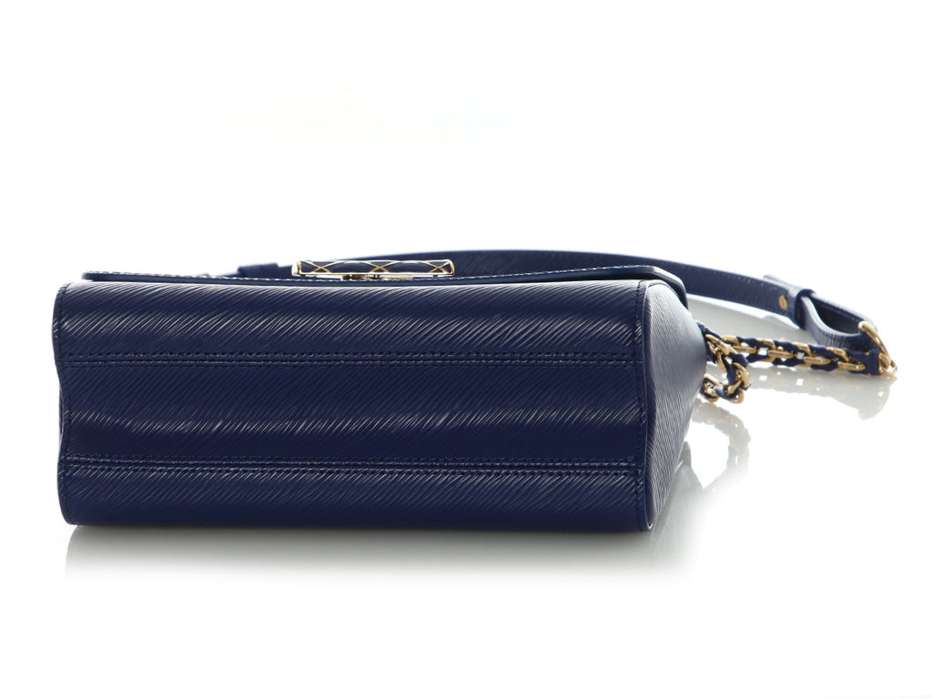 Louis Vuitton Blue Epi Enamel Twist MM
