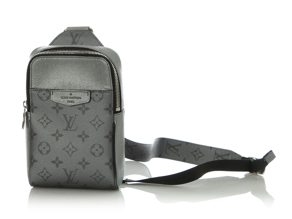 Louis Vuitton Silver Taigarama Outdoor Slingbag