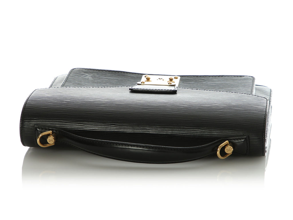Louis Vuitton Black Epi Monceau