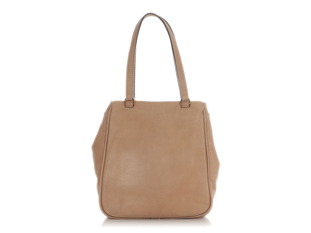 Loewe Beige Bolso Shopper