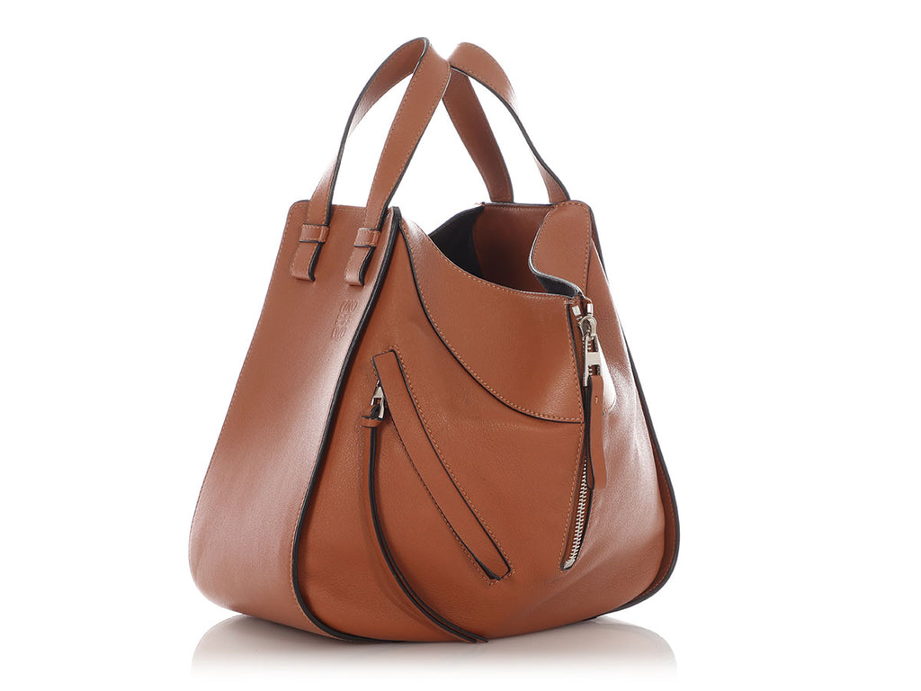 Loewe Small Brown Hammock Bag