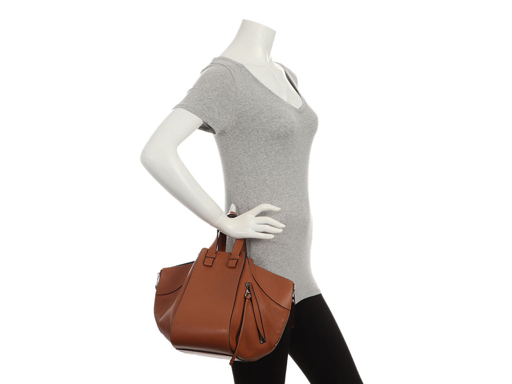 Loewe Small Brown Hammock Bag