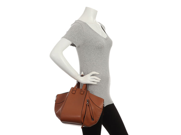 Loewe Small Brown Hammock Bag