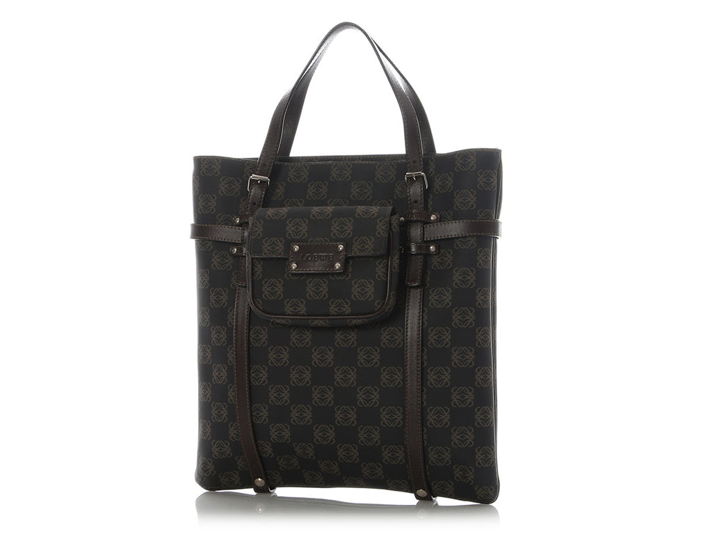 Loewe Brown Flat Tote