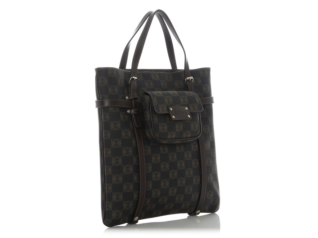 Loewe Brown Flat Tote