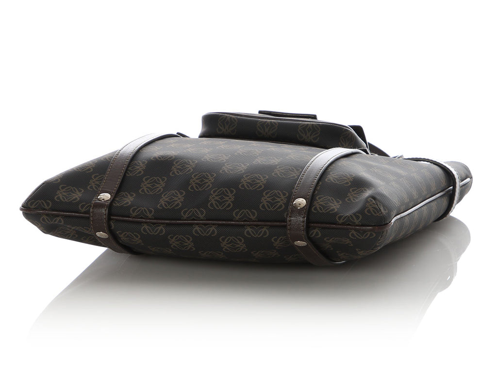 Loewe Brown Flat Tote