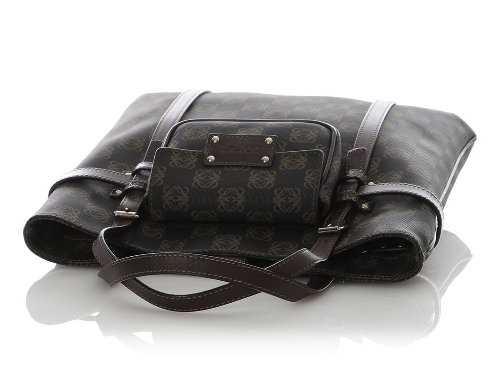 Loewe Brown Flat Tote