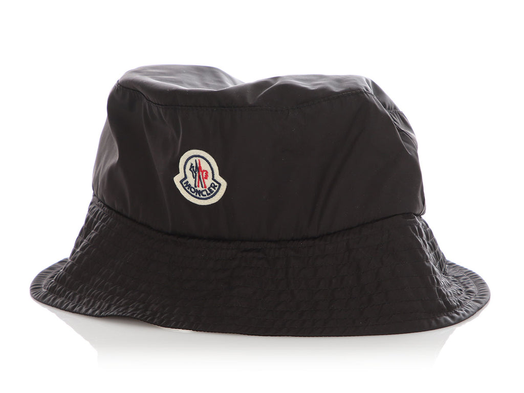 Moncler Black Bucket hat