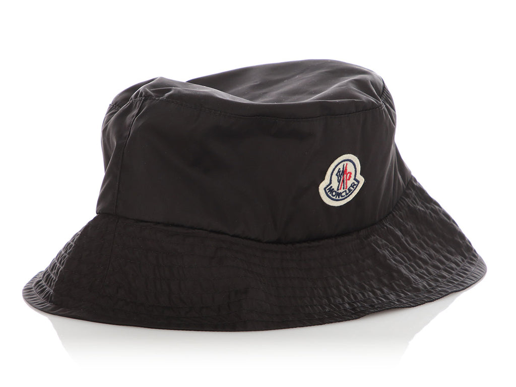 Moncler Black Bucket hat