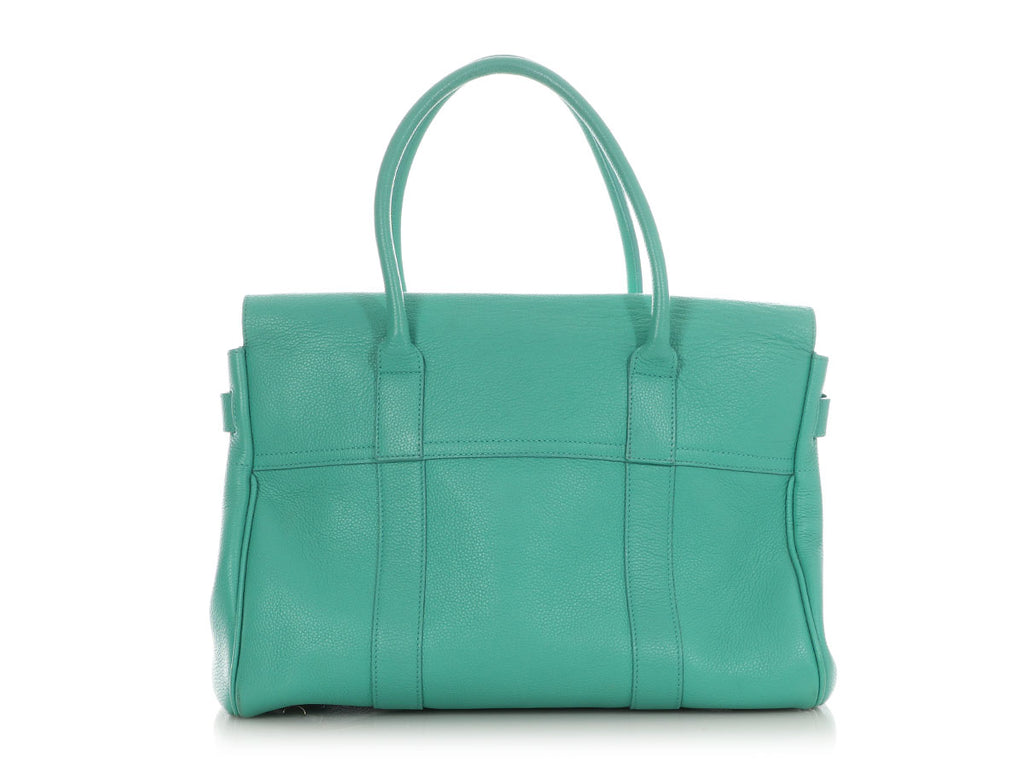 Mulberry Turquoise Bayswater Tote
