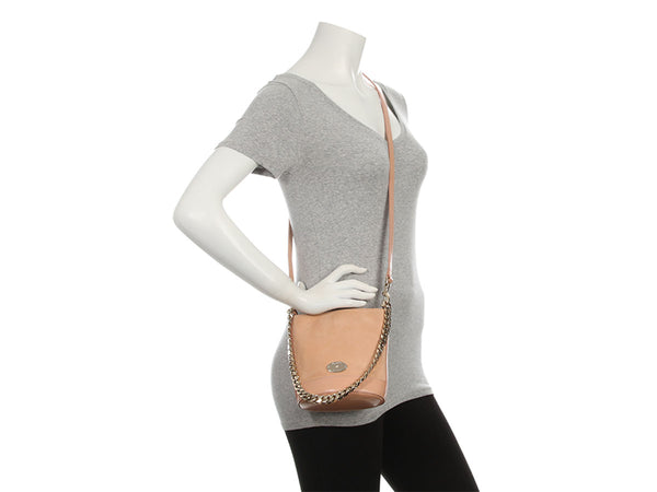 Mulberry Small Rose Beige Suede Jamie Bucket Bag