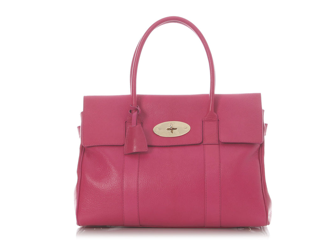 Mulberry Pink Glossy Goat Bayswater