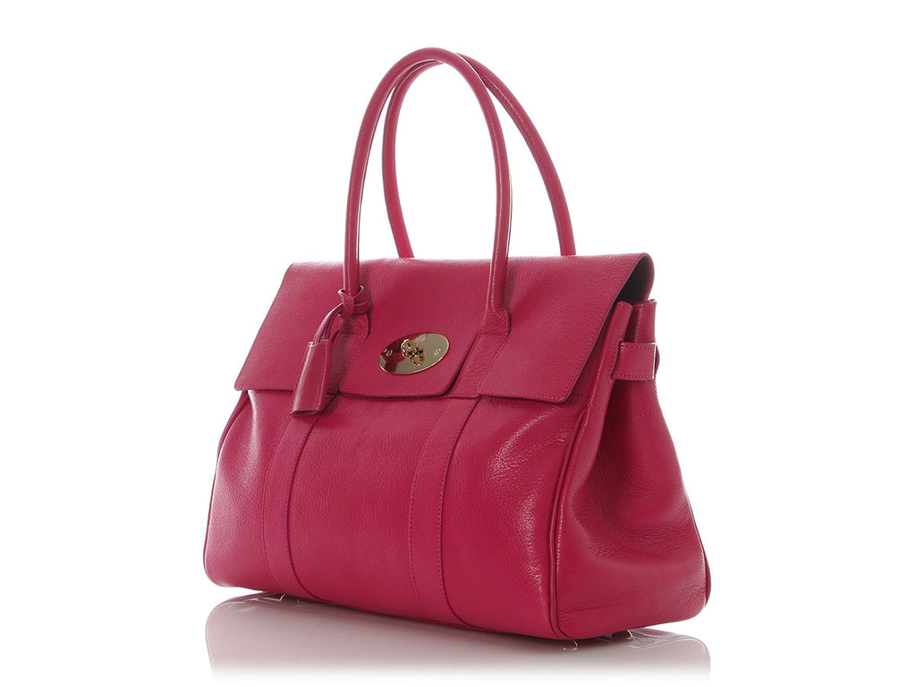 Mulberry Pink Glossy Goat Bayswater