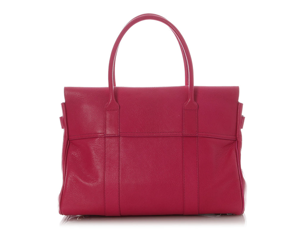 Mulberry Pink Glossy Goat Bayswater