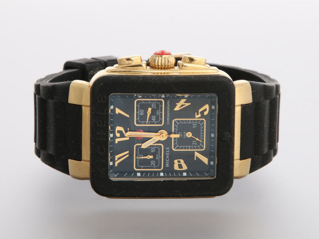 Michele Black Park Jelly Watch 33mm