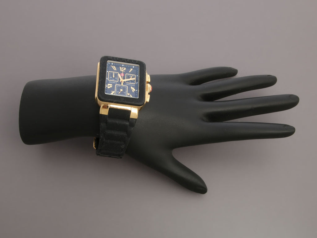 Michele Black Park Jelly Watch 33mm