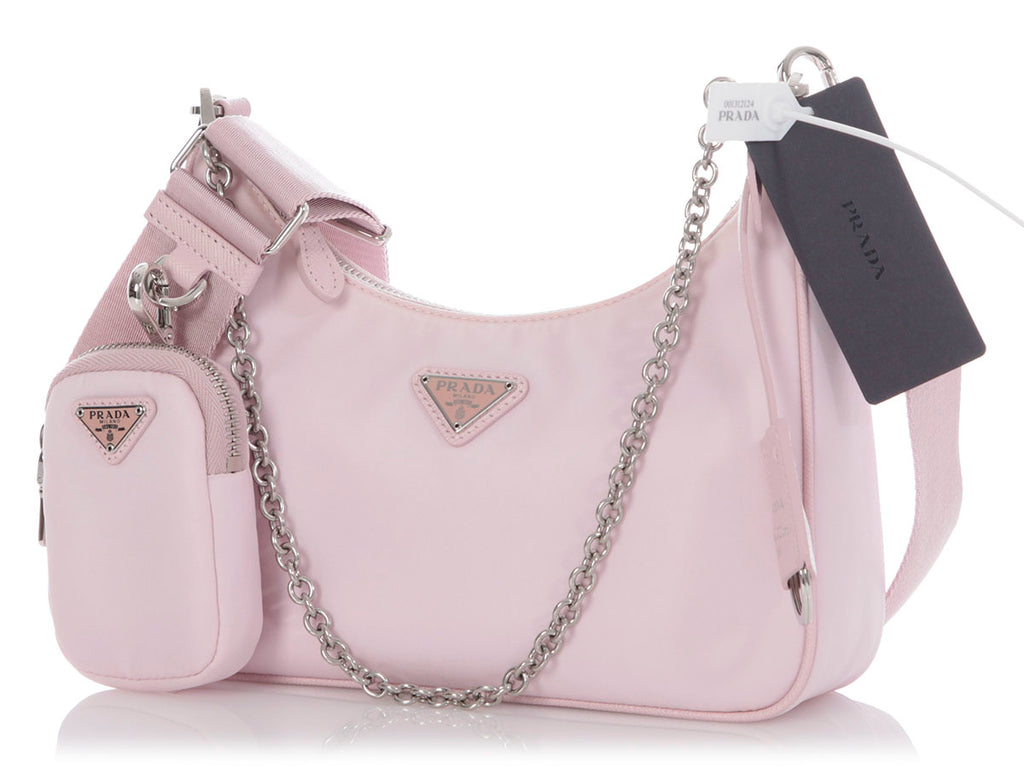 Prada Pink Re-Nylon 2005 Re-Edition Bag