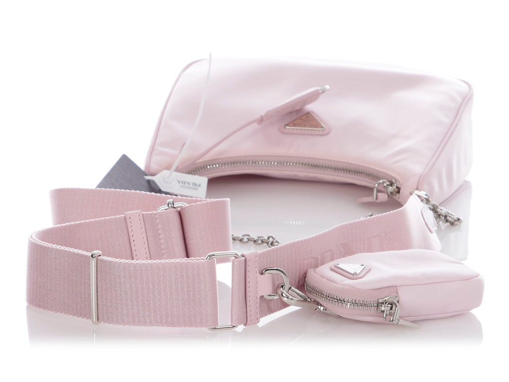Prada Pink Re-Nylon 2005 Re-Edition Bag