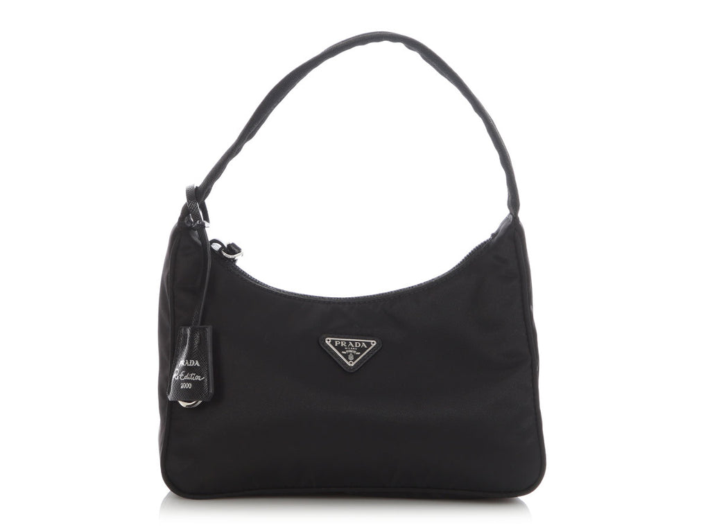 Prada Mini Black Nylon Re-Edition 2000 Bag