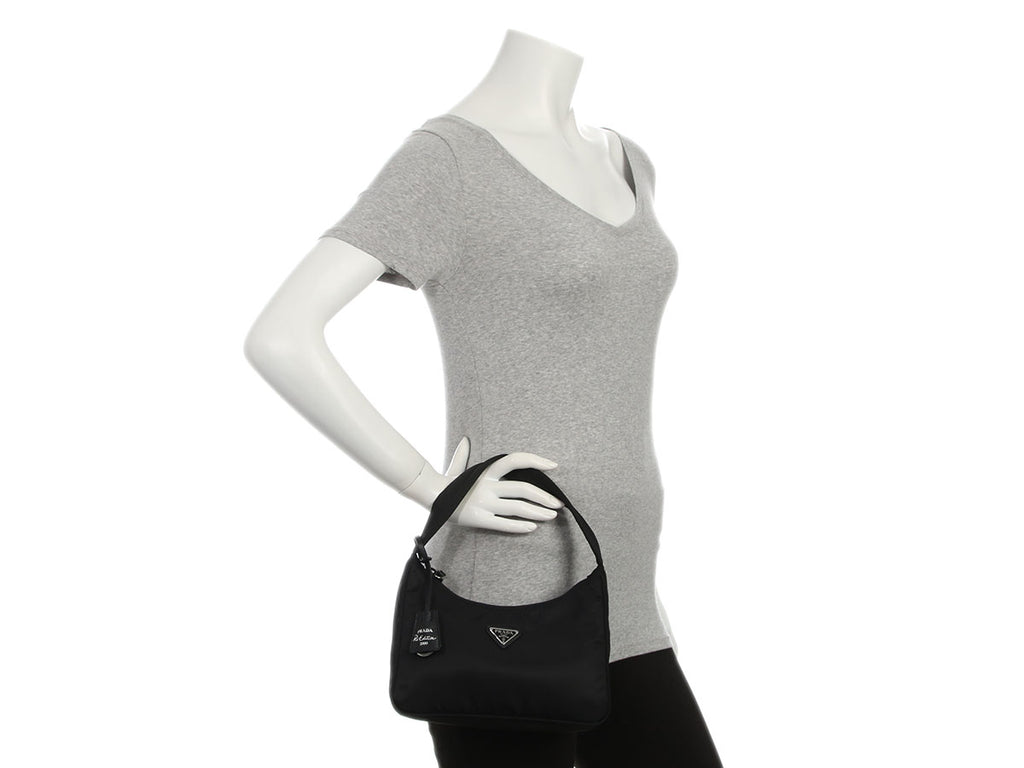Prada Mini Black Nylon Re-Edition 2000 Bag