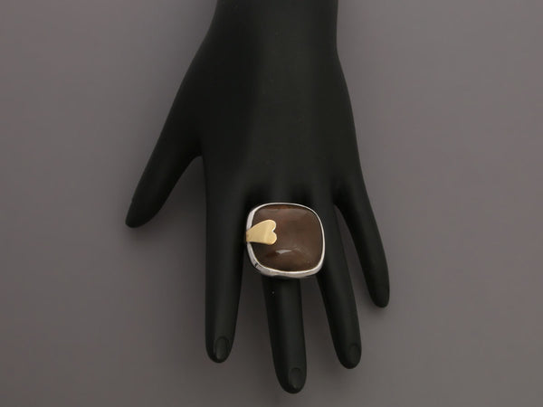 Pianegonda Two-Tone Statement Ring