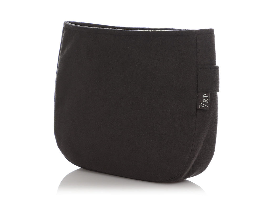 Rue Paradis Graphite Alcantara Bag Insert for Evelyne 33 GM